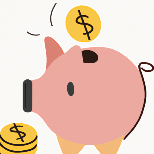 1. איור של קופת חזירים עם מטבעות, המסמל את מושג החיסכון.